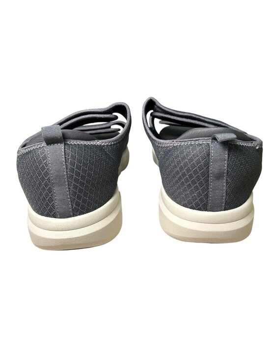 BLSART Gray Diabetic Sandals Mens 10.5 Adjustable Straps Cushioned Soles Support main image 10
